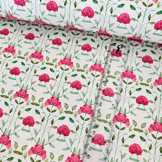 Floral Vines Wrapping Paper Sheet