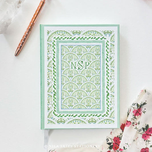 Soft Green Personalizable Hardcover