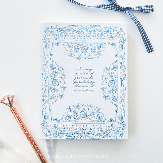 Hand-drawn Personalizable Hardcover Journal
