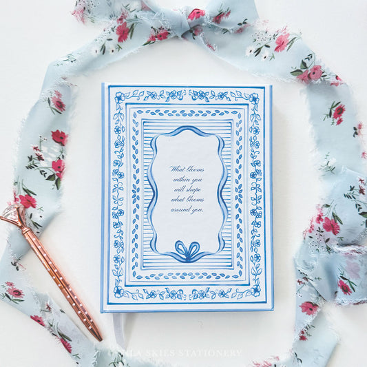 Blue Ribbon Personalizable Hardcover Journal