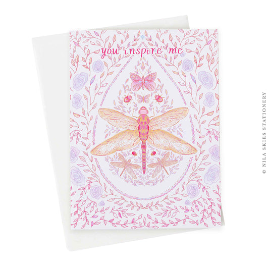 "You Inspire Me" Greeting Card