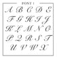 Personalizable Multicolor Floral Scalloped Notecards - Set of 10