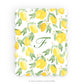 Personalizable Lemons Scalloped Notecards  - Set of 10