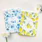 Blue Floral "Grateful for You" Greeting Card