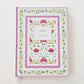 Pink and Green Personalizable Hardcover Journal