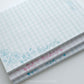 Personalizable Blue Plaid Notepad
