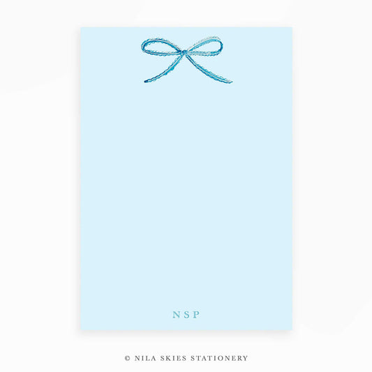 Personalizable Bow Notepad