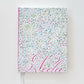 Colorful Floral Personalizable Hardcover Journal