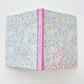 Colorful Floral Personalizable Hardcover Journal