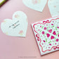 Printable Valentine's Envelope with Heart Notes