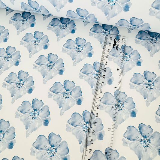 Flower Clouds Wrapping Paper Sheet