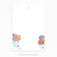 Personalizable Flower Shop Notepad