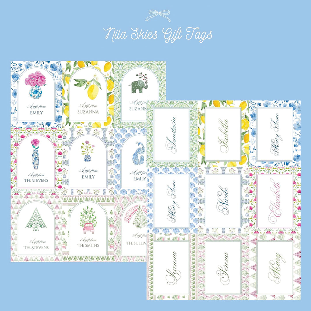 Printable & Personalizable Gift Tags