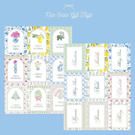Printable & Personalizable Gift Tags