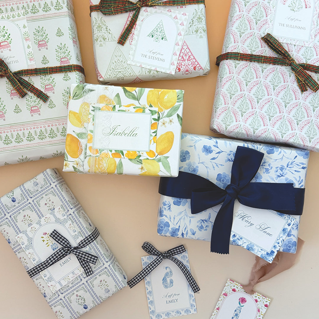 Printable & Personalizable Gift Tags