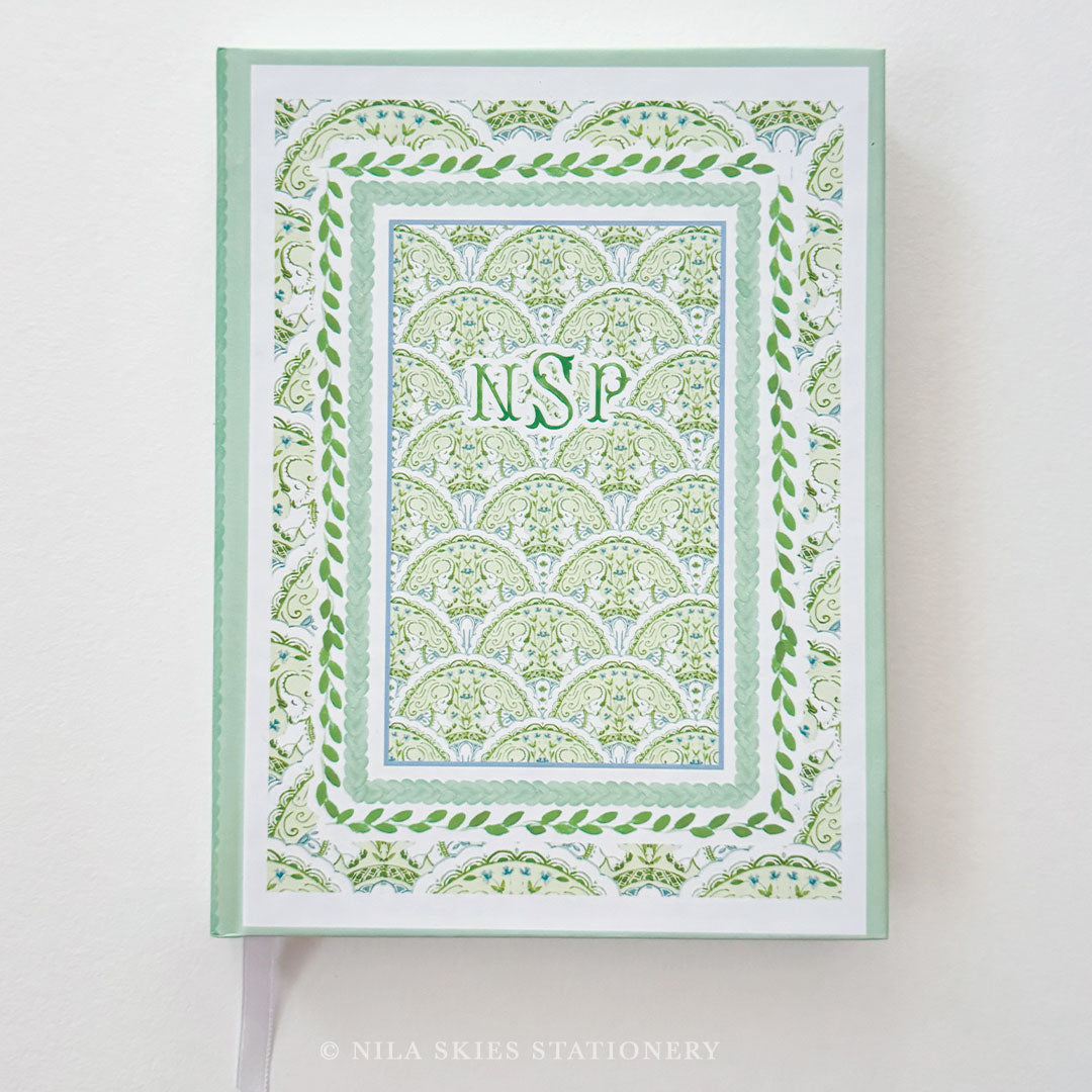 Soft Green Personalizable Hardcover
