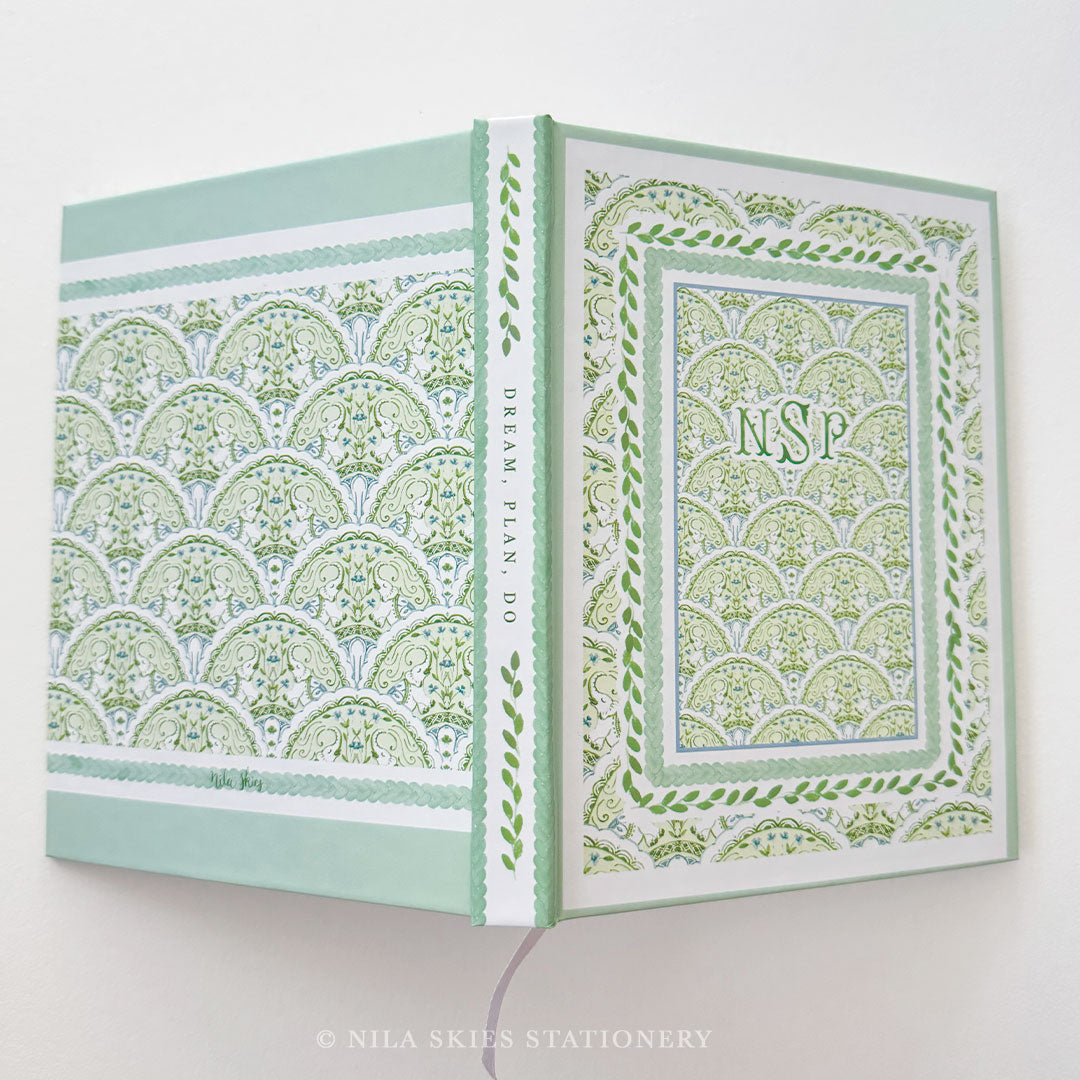 Soft Green Personalizable Hardcover