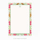 Personalizable Leopard Border Notepad