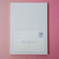 Personalizable Peony Thank You Notepad