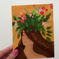 Birthday Flower Crown Greeting Card