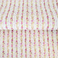 Floral Stripes Wrapping Paper Sheet