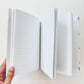 Blue and White Personalizable Hardcover Journal