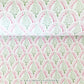 Scalloped Holiday Trees Wrapping Paper Sheet