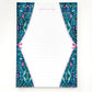 Navy and Pink Print Lined Notepad