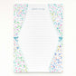 Pastel Floral Lined Notepad