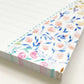 Pastel Floral Lined Notepad